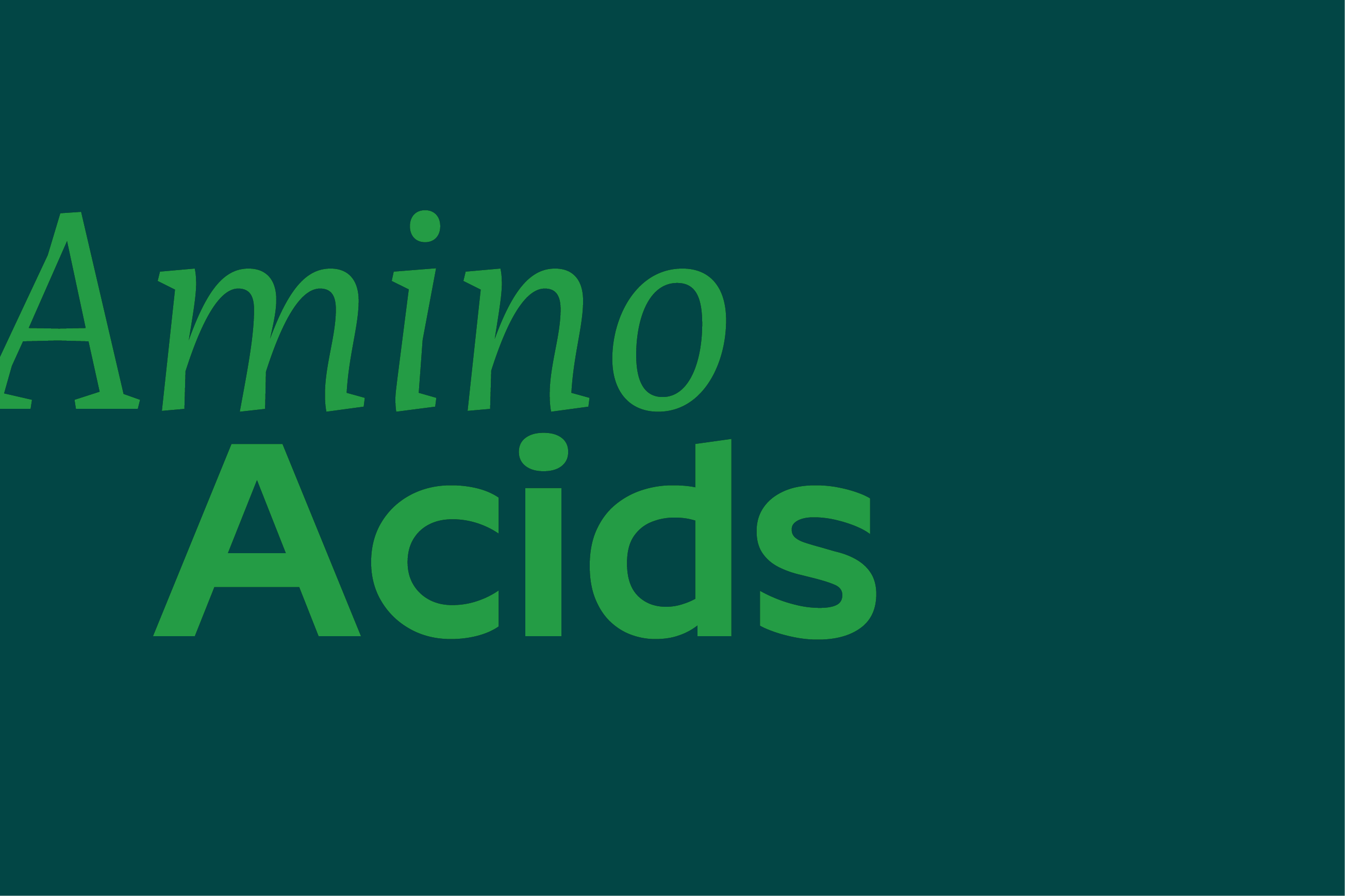 Amino Acids