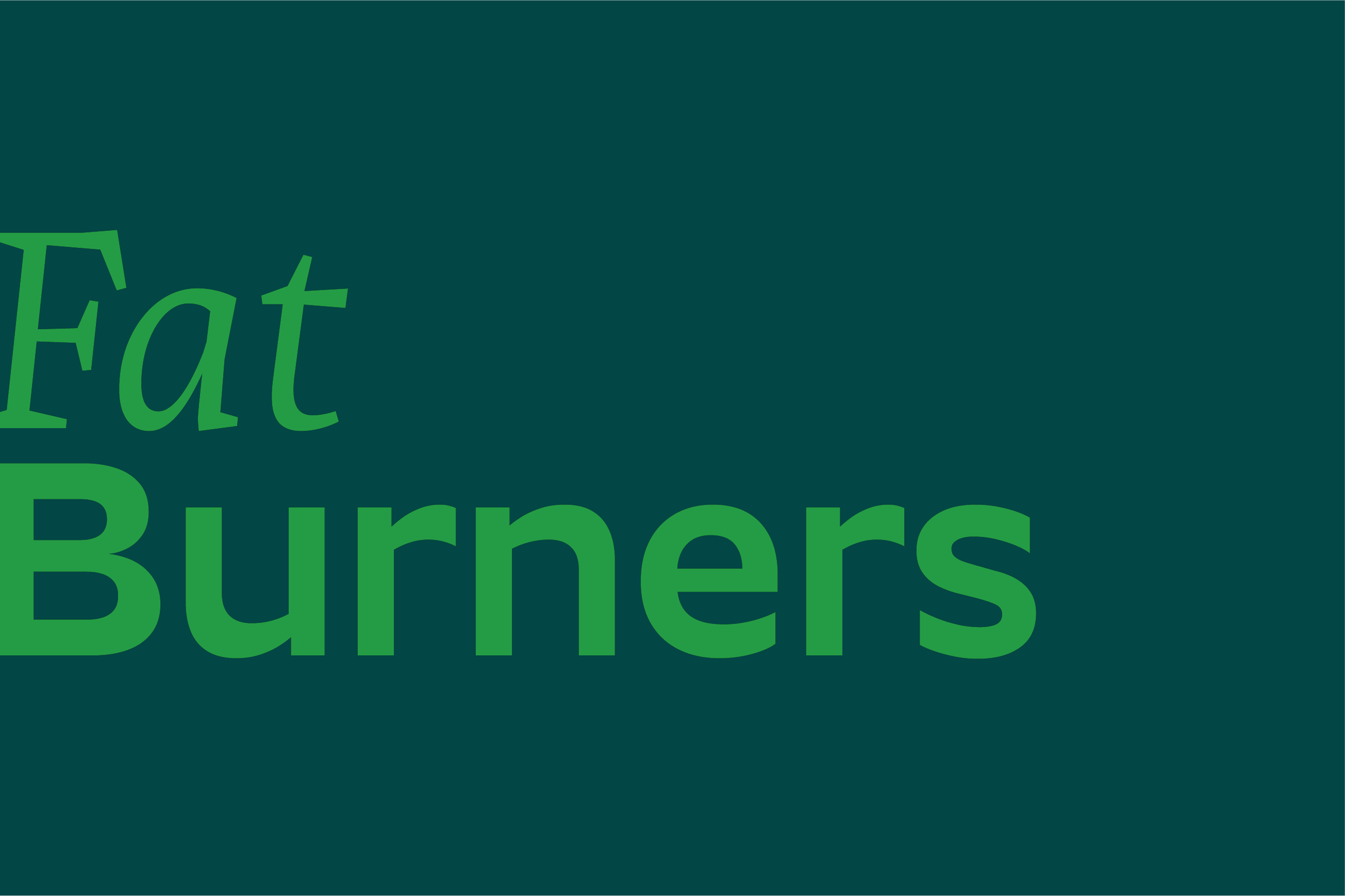 Fat Burners
